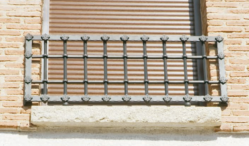 balcon hierro forjado