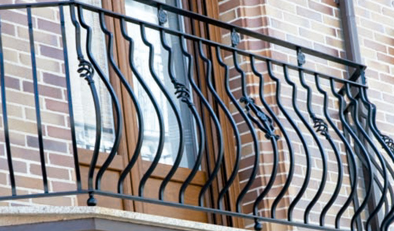 balcon hierro forjado