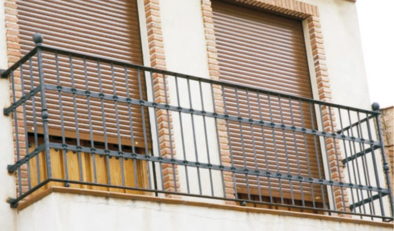 balcon hierro forjado